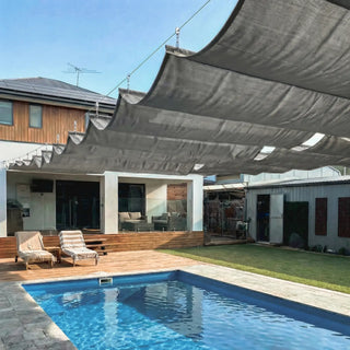Waterproof Retractable Pergola Canopy - Wave Shade Sail