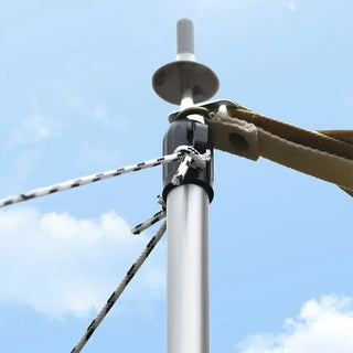 Adjustable Shade Sail Poles for Tarps & Canopies