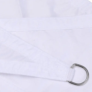 Best White Rectangle Sun Shade Sail/Cloth - Waterproof & Anti-UV 200g/sm Polyester - Ideal for Outdoor (Garden Patio
