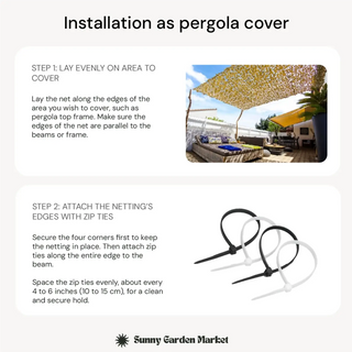 Woodland Camo Netting | 420D Reinforced Camo Shade Netting